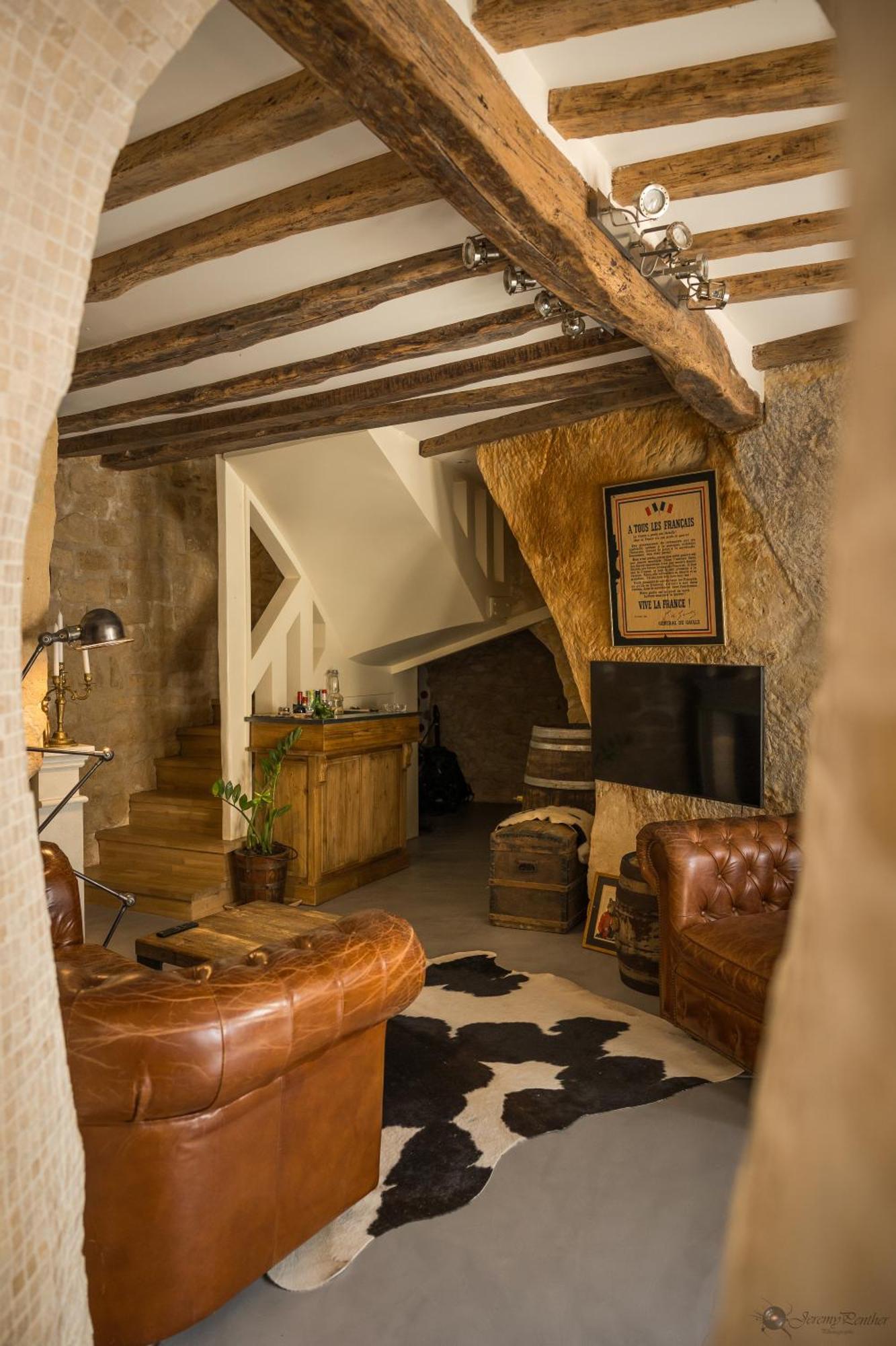 Apartamento Chez Millouz - Triplex Semi-Troglodyte Pontoise Exterior foto
